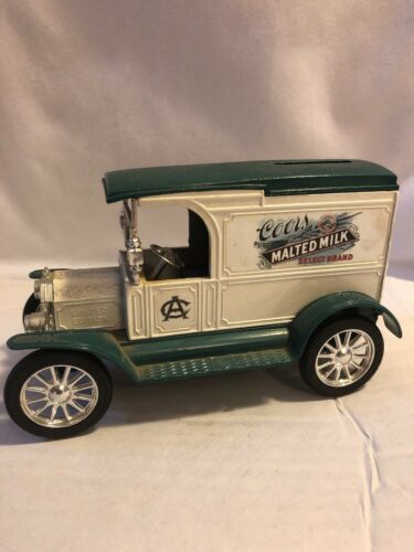 Ertl Model T 1917 replica Coors Malted Milk Truck Bank