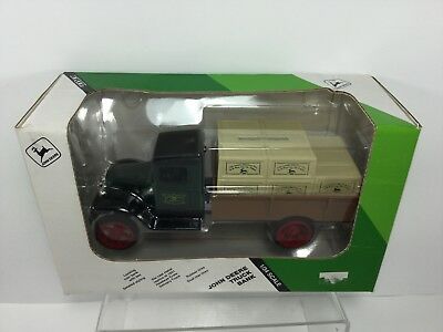 1991 ERTL,1931 John Deere Hawkeye Crate Delivery Truck Coin Bank, LE, #2691,NIB