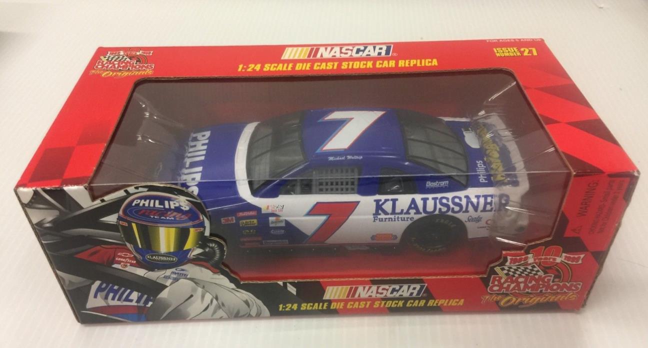MICHAEL WALTRIP 1:24 SCALE KLAUSSNER / PHILIPS DIE CAST CAR MINT  [NBS#21]