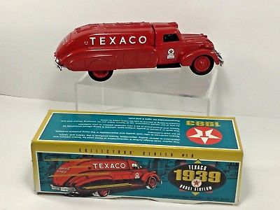 ERTL,Texaco 1939 Dodge Airflow Fuel Truck, Coin Bank w/Key, Collectors Series#10