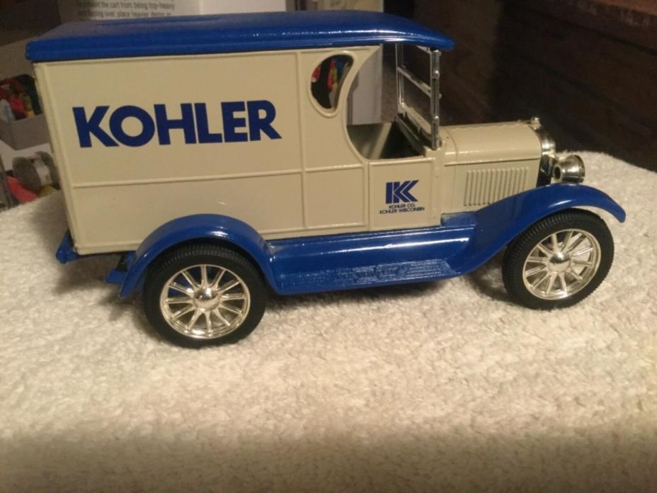 Kohler 1923 Chevy Ertl Collectibles Diecast Metal Stock Truck Bank
