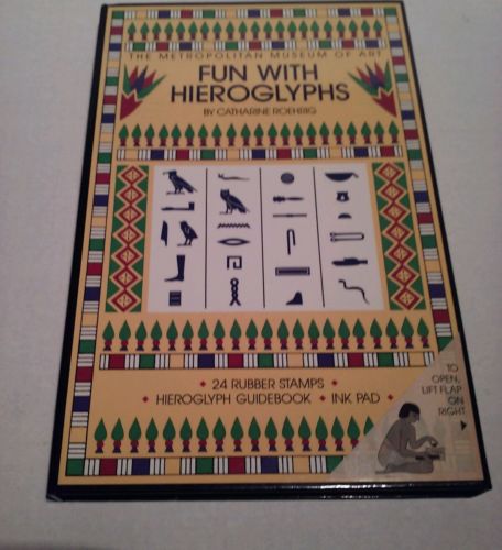 Fun with Hieroglyphs - The Metropolitan Museum of Art