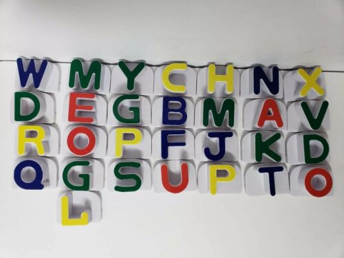 LeapFrog ABC Refrigerator Learning Game Alphabet Magnets (missing i & z)