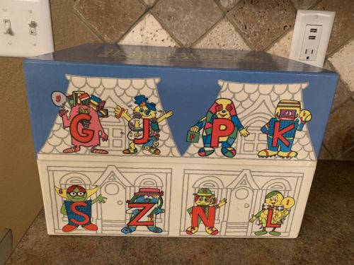 NEW Vintage The Letter People Reading Readiness Program Box Homeschool Kit
