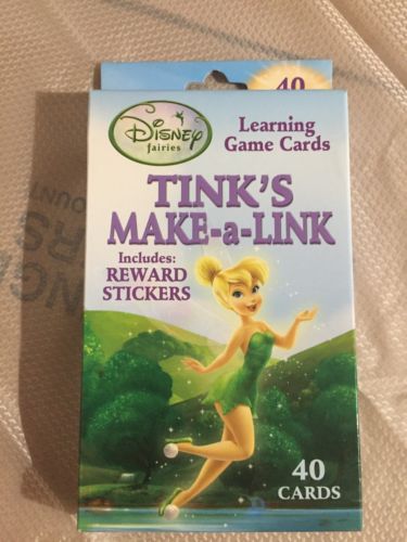 Tink's Make-a-Link Learning Game Cards Helps Develop Basic Addition Skills New!!