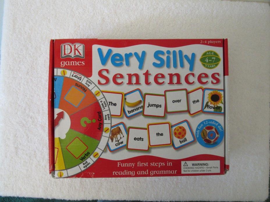 VERY SILLY SENTENCES GAME - DK GAMES