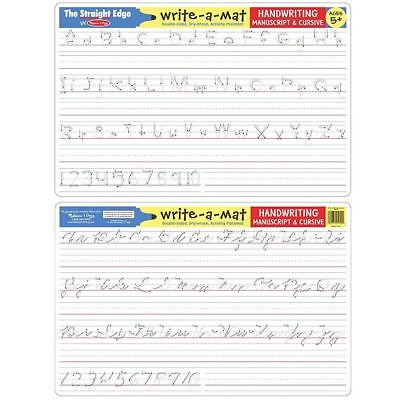 Handwriting (Manuscript & Cursive) Write-A-Mat (Single Mat) by Melissa & Doug