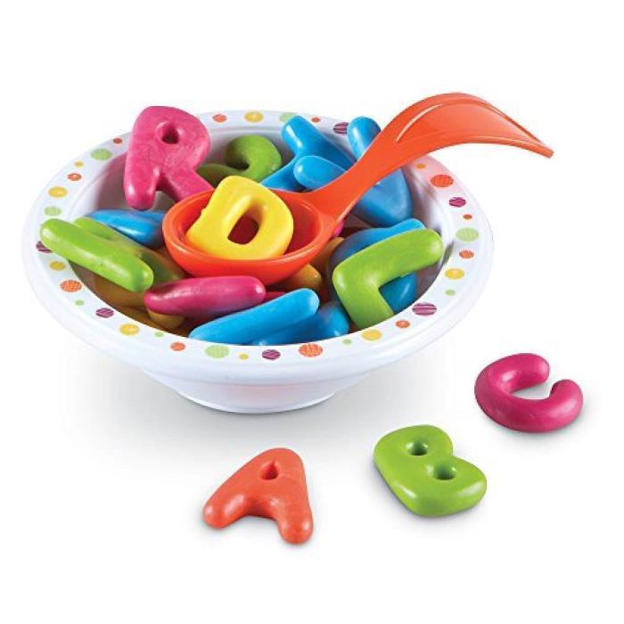 Learning Resources Bright Bites Alphabet Soup ~ NEW, READ - 2296
