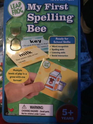 Leap Frog My First Spelling Bee Ready for school skills Game 5 And Up