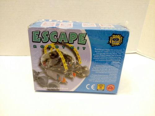 ELENCO 21-886 ESCAPE ROBOT DIY KIT (solder version) Md# 21-886 Robotics STEM 13+