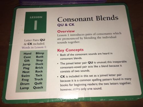 LeapFrog 1995  Learning System 120 Cards For Phonics Desk Cards Only. EUC!!!!!