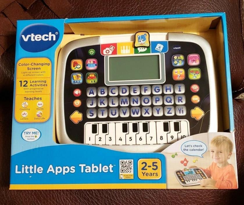 vtech Little Apps Tablet - Teaches & Develops - Letter Buttons, Piano Keys - New