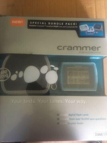 Leapfrog Crammer Handheld + Case + Silicone Skin Personalization Kit