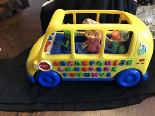 1999 Leap Frog Fun & Learn Phonics School Bus
