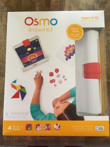 Osmo Brilliant Kit with 4 Hands On Games Made For Ipad