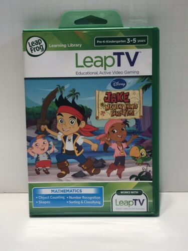 Leap Frog Leap TV Game Jake and the Neverland Pirates New