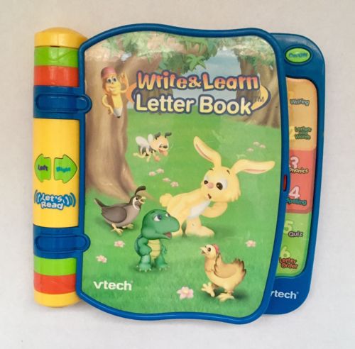 VTech Write and Learn Letter Book Electronic Talking Alphabet ABC Storybook