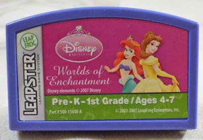 LeapFrog LEAPSTER Learning Game System Cartridge WORLD OF ENCHANTMENT