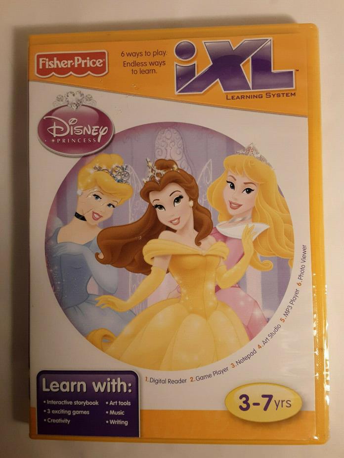 FISHER PRICE iXL Disney Princess learning system disc