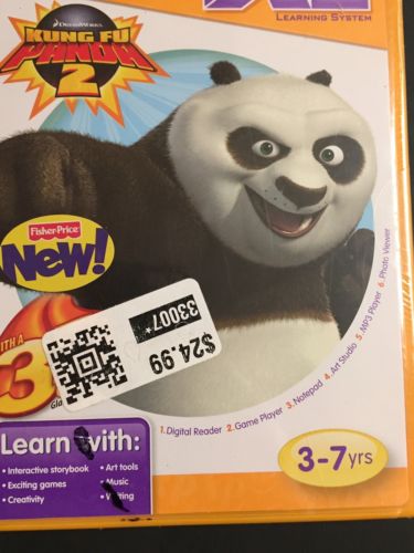 FISHER PRICE IXL LEARNING SYSTEM KUNG FU PANDA 2 NEW SEALED GAME
