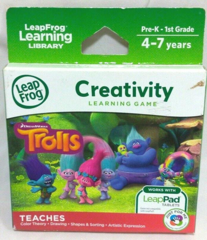 LeapFrog Learning Game: Creativity with Trolls for LeapPad