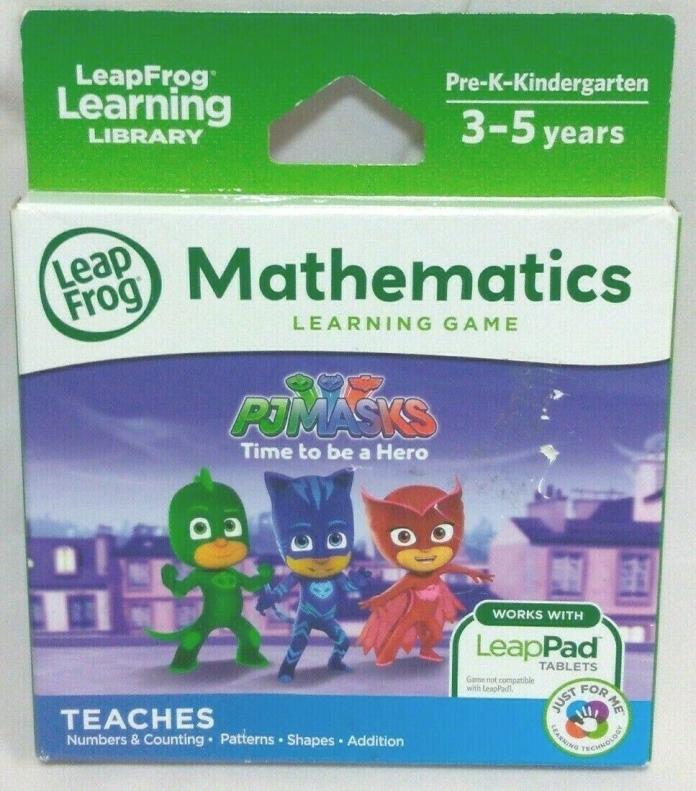 LeapFrog Learning Game: Mathematics with PJ Masks for LeapPad
