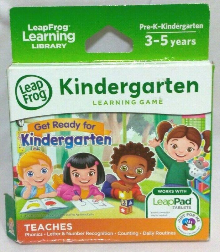 LeapFrog Learning Game: Get Ready for Kindergarten for LeapPad and Leapster