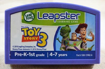LeapFrog LEAPSTER  Learning Game System Cartridge TOY STORY 3