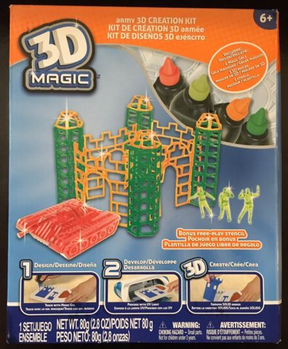 Tech4Kids 3D Creation Army Man Building Kit