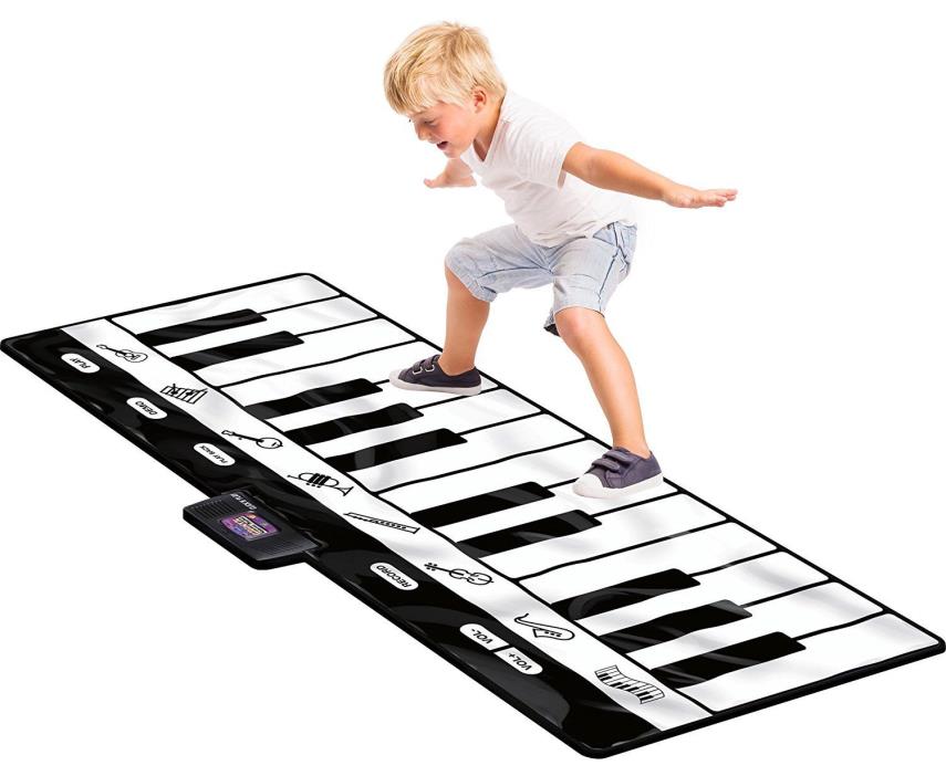 Gigantic Keyboard Play Mat 24 Keys Piano 8 Selectable Musical Instruments Record