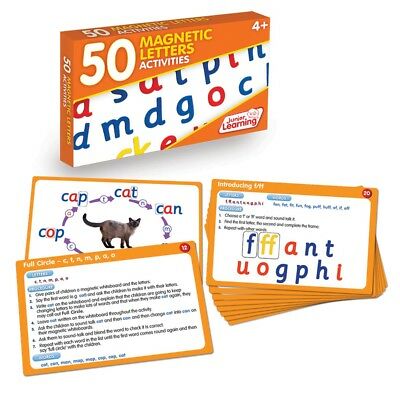 50 Magnetic Letters Activities by Junior Learning