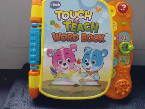 VTech Touch & Teach Word Book 1416 Electronic Educational Word Book