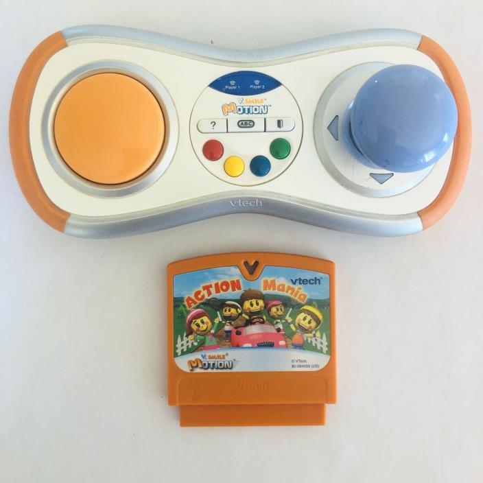 Vtech Vmotion Vsmile Controller and Action Mania Game