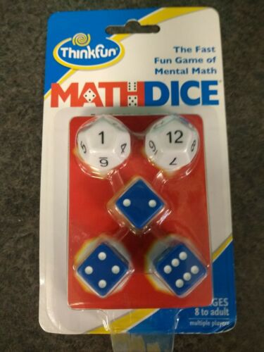Thinkfun Math Dice Game Fun Game of Mental Math