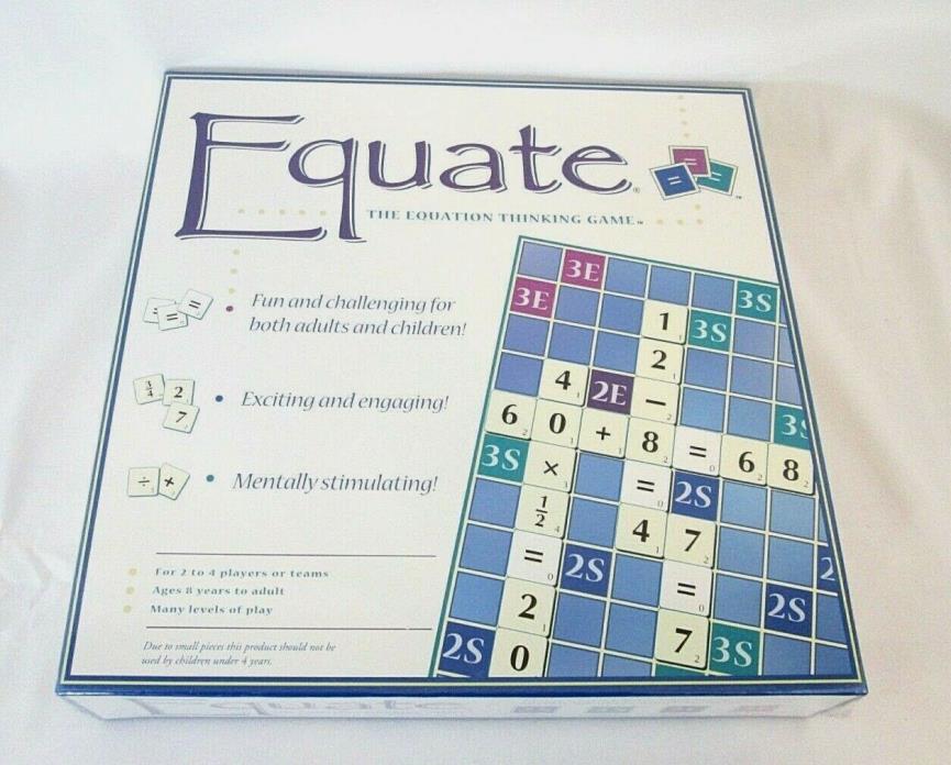New Equate The Equation Thinking Game Math Education for Adults and Children