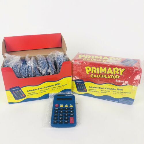 Learning Resources Primary Student Calculator Classroom Calculators  Lot Of 19