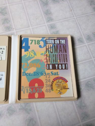 Turn on the Human Calculator in You! Human Calculator Audio Set Scott Flansburg