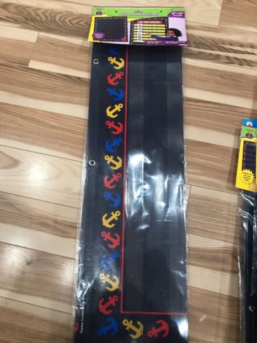 Anchors 10 Pocket Chart Sailing Classroom Decoration TCR20779