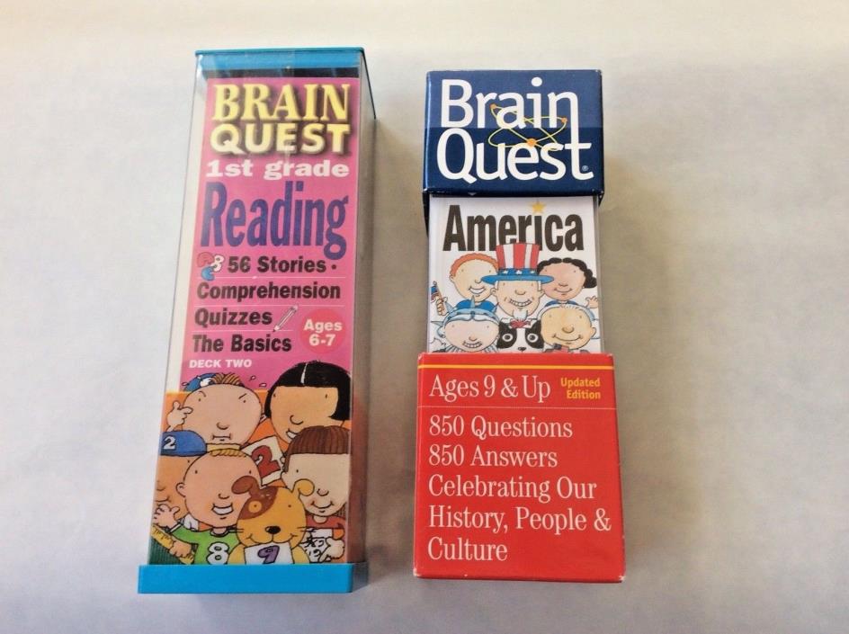 Brain Quest 1st grade reading & Brain Quest America