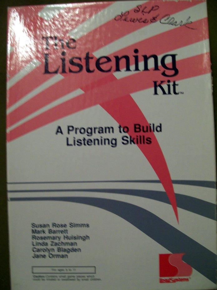 LinguiSystems The Listening Kit Program to Build Listening Skills (Ages 5 to 11)