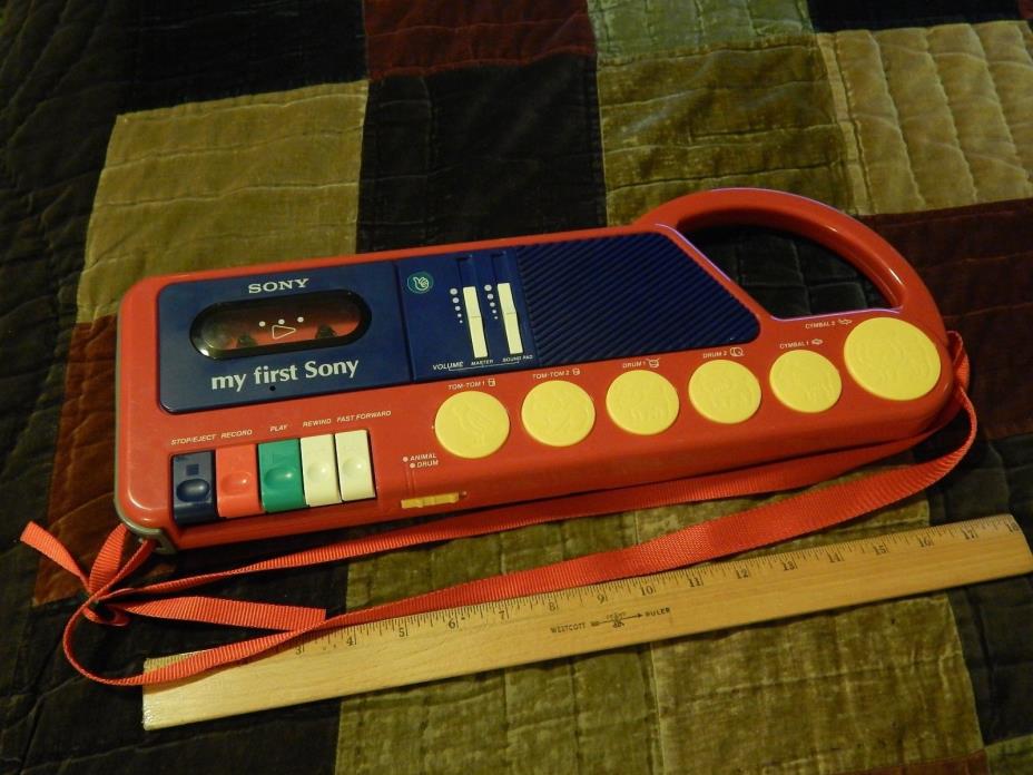 My First Sony [Model No. TCM-4040] Cassette-Corder w/ Shoulder Strap 