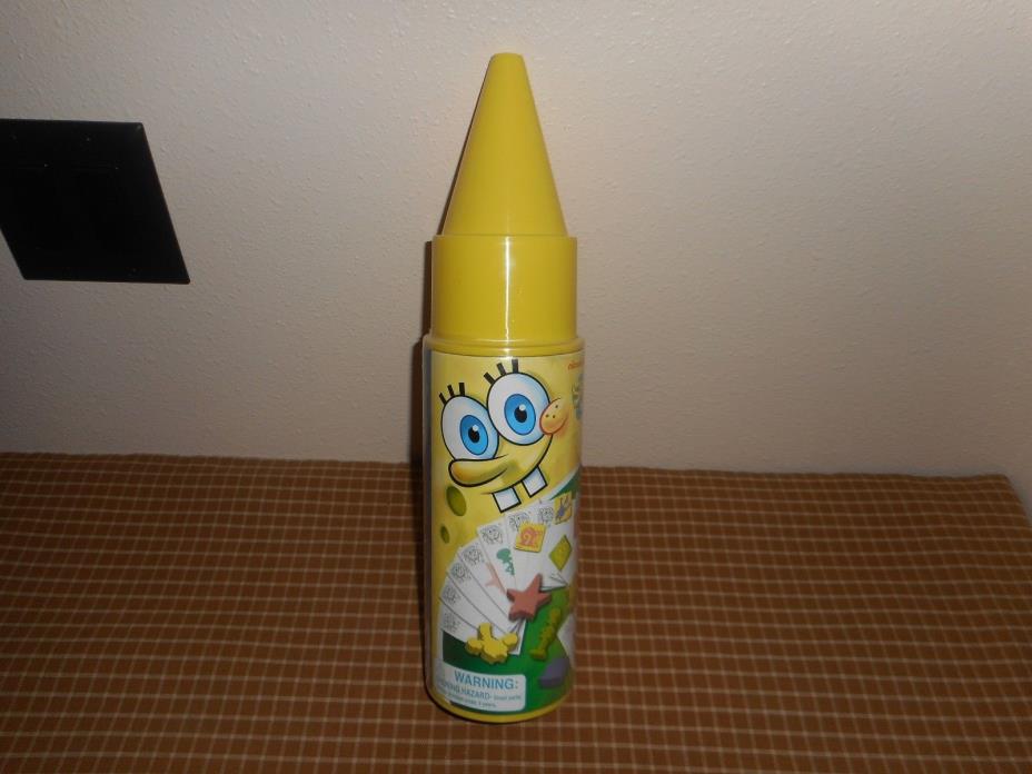 Nickelodeon SpongeBob Giant Crayon Activity Set And Bank NEW