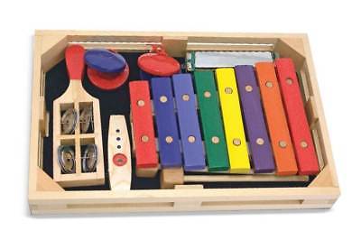 Preschool Wood Beginner Band Set with Xylophone and Kazoo [ID 22404]
