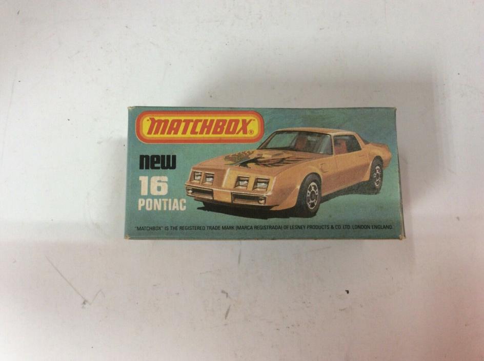 Matchbox 75 16 Pontiac