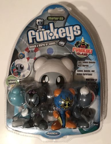 NEW IN PACKAGE UB FUNKEYS FUNKIKI ISLAND STARTER KIT SOL NIBBLE WEBLEY FLURRY