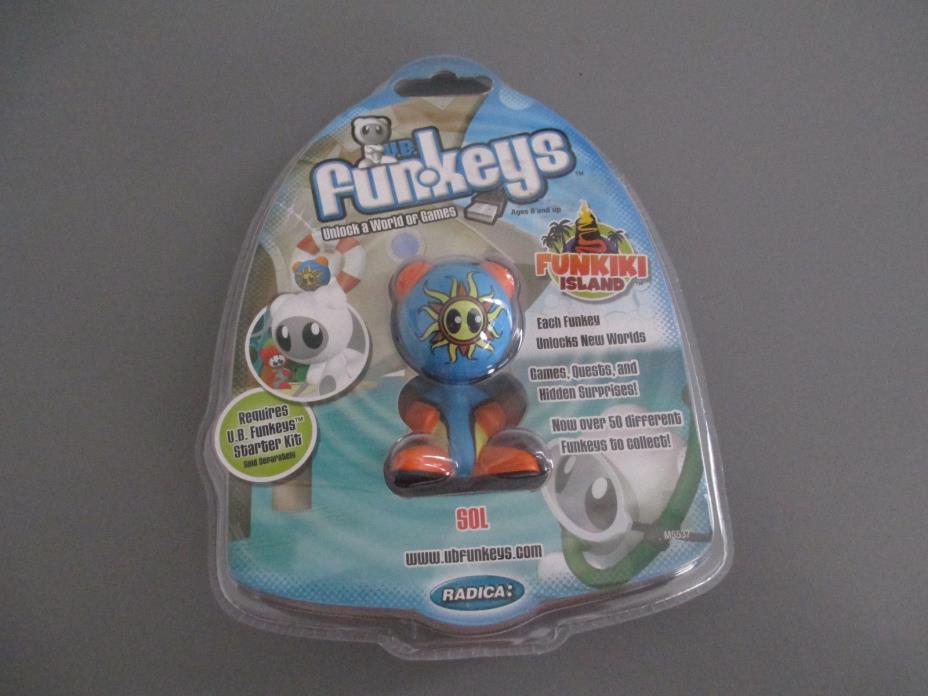 New! Mattel UB Funkeys Sol Funkiki Island Radica Sealed