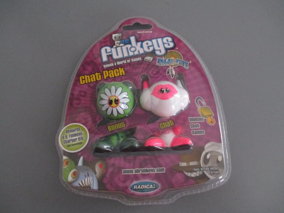 New! Mattel Chat Pack of 2 UB Funkeys Dream State Gabby & Sprout Radica Sealed