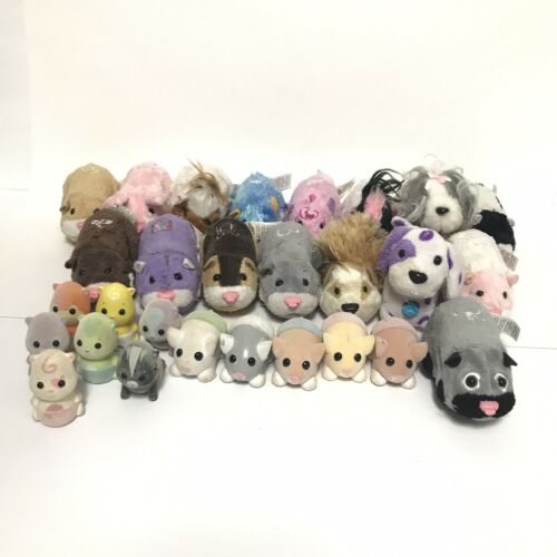Zhu Zhu Pets Lot Of 28 Hamster Baby Dogs UNTESTED FOR PARTS A105