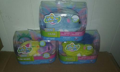 Zhu Zhu Pets Hamster Lot of 3 *New