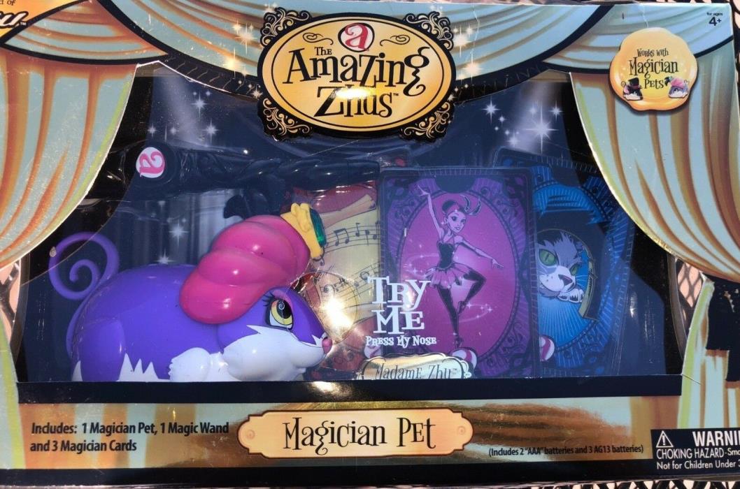 THE AMAZING ZHUS MAGICIAN PET (MADAME ZHU)~NEW